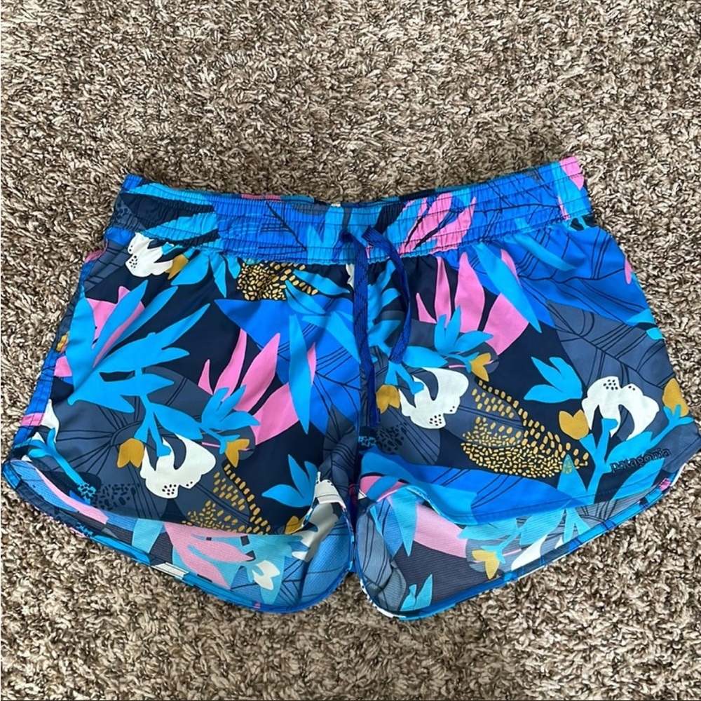Womens stretch micro Patagonia shorts